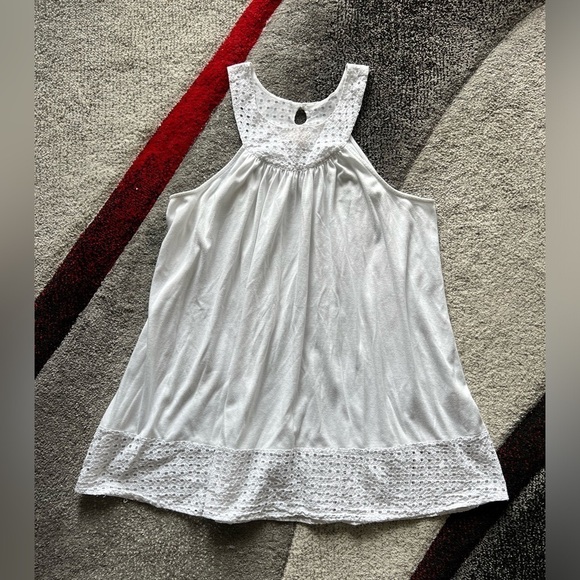 kate spade Tops - Kate Spade Dream A Little White Tunic Top